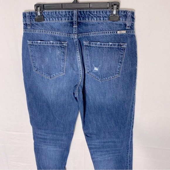 KanCan Med Wash High Rise Distressed Skinny Jeans 27 - Picture 10 of 14